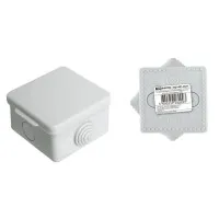 Коробка ОП 65х65х50мм, крышка, IP54, 4вх (SQ1401-0511). Распаячная коробка. TDM ЕLECTRIC