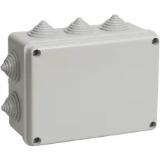 Коробка ОП 150х110х70мм, крышка, IP44, 10 гермовводов (SQ1401-1241). Распаячная коробка. TDM ЕLECTRIC