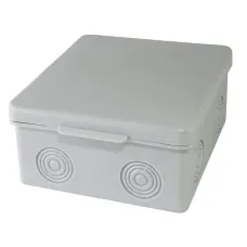 Коробка ОП 100х100х55мм, крышка, IP54, 8вх., без гермовводов (SQ1401-0823). Распаячная коробка. TDM ЕLECTRIC