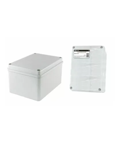 Коробка ОП 150х110х85мм, крышка, IP44, гладкие стенки (SQ1401-1261). Распаячная коробка. TDM ЕLECTRIC в Петрозаводске