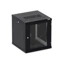 TWC-156045-R-G-BK. Шкаф телекоммуникационный 19 настенный 15U. TLK