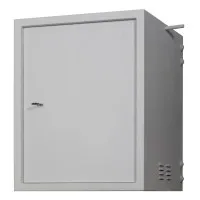 TWS-096054-M-GY. Шкаф телекоммуникационный 19 настенный 9U. TLK
