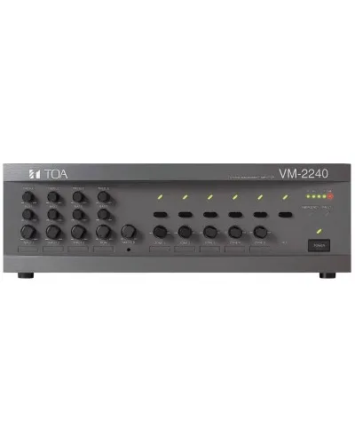 VM-2240 ER (TOA). Усилитель трансляционный зональный, 240 Вт. TOA в Петрозаводске