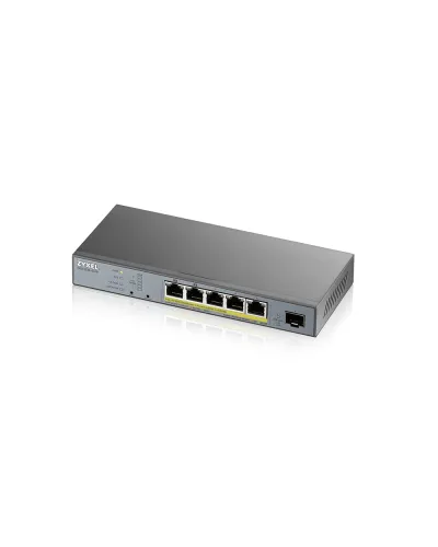 GS1350-6HP-EU0101F. L2 коммутатор PoE+ для IP-видеокамер. ZYXEL в Петрозаводске