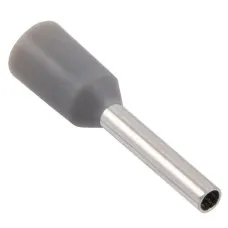 Наконечник НШВИ 0,75-08 0,75мм (100 шт) GENERICA (UGN11-008-C075-100-G). Наконечник с изолированным фланцем. GENERICA