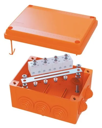 Коробка FS 100х100х50 5P (FSB10510): Коробка ответвительная огнестойкая из термопласта в Петрозаводске