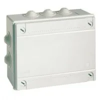 Коробка ответвительная с кабельными вводами IP55, 240х190х90 (54200). Коробка ответвительная. ДКС