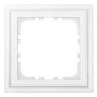 Рамка 1-постовая, белый LK80 CLASSIC (894104-1). Рамка. Экопласт