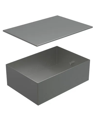 Коробка металлическая с крышкой для заливки в пол BOX/6-8 (70161): Коробка металлическая с крышкой для заливки в пол 249,6х167,6х75мм, для люков 70062, 70082 в Петрозаводске