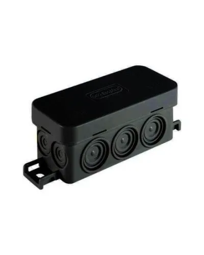 Коробка JBL090 90х42х40, 10 вых., IP55, черная (44055BL-1). Коробка монтажная. Экопласт в Петрозаводске
