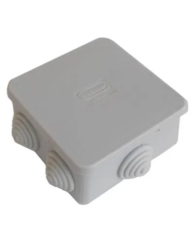Коробка JBS080 85х85х50, 6 вых., IP44, белая (44066W-1). Коробка монтажная. Экопласт в Петрозаводске