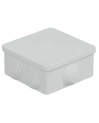 Коробка JBS080 85х85х40, 6 вых, IP44, белая (44006W-1). Коробка монтажная. Экопласт в Петрозаводске