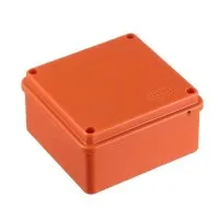 Коробка JBS100 100х100х55, 6P (0,15...2,5мм²) (42017HF). Коробка монтажная, огнестойкая, без галогена. Экопласт