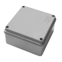 Коробка BJB/JBS100 100х100х55, 6 вых., IP56, серая (44057HF). Коробка монтажная, без галогена. Экопласт