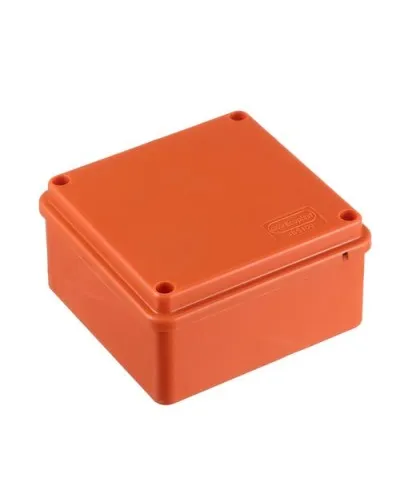 Коробка JBS100 100х100х55, 5P (0,15...2,5мм²) (42057HF). Коробка монтажная, огнестойкая, без галогена. Экопласт в Петрозаводске