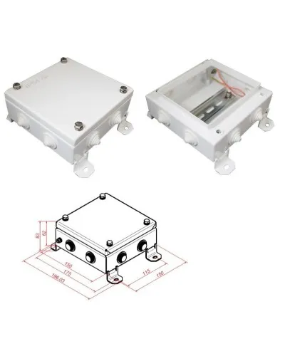 КМ IP55-1515. Коробка монтажная электротехническая. Гефест в Петрозаводске