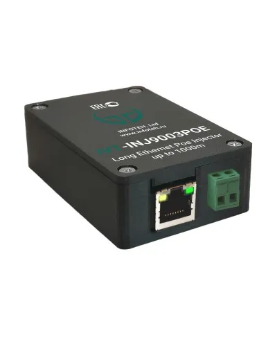 IVT-INJ9003POE. Инжектор PoE. Инфотех в Петрозаводске