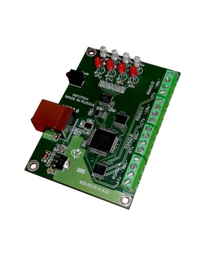 AVT-USB/4RS422. Промышленный преобразователь USB в RS-422. Инфотех в Петрозаводске