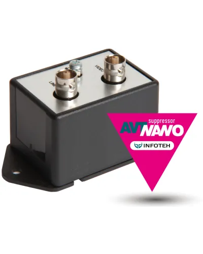 AVT-NanoCoaxSuppressor. Подавитель помех в AHD/CVI/TVI. Инфотех в Петрозаводске