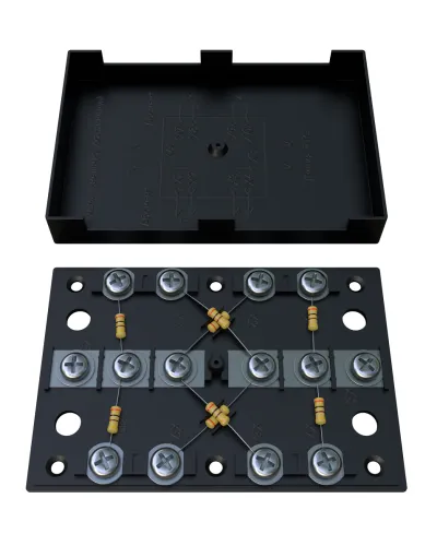 KRA-4 75 Om black (MEC42102). Коробка на 4 абонента. МЭК-Электрика в Петрозаводске