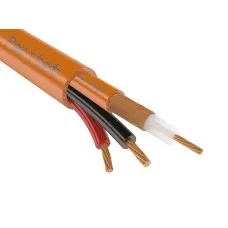 КВК-П-2 нг(A)-HF 2х0.75 (Паритет). Кабель комбинированный для систем видеонаблюдения с оболочкой из безгалогенной композиции (HF). Паритет