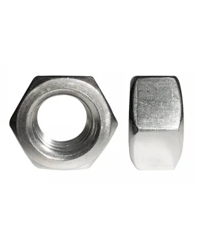 Гайка шестигранная нержавеющая (А2) M8 (DIN 934) (500 шт) (PR08.7456). Гайка шестигранная нержавеющая (А2). Промрукав в Петрозаводске