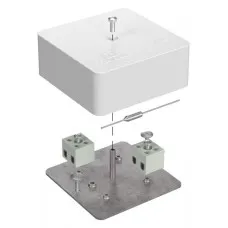 Коробка огнестойкая 75х75х30 (40-0450-FR6.0-4-П). Коробка огнестойкая для открытой установки. Промрукав
