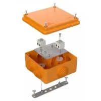 Коробка огнестойкая 100х100х50 (40-0300-FR1.5-4). Коробка огнестойкая для открытой установки. Промрукав