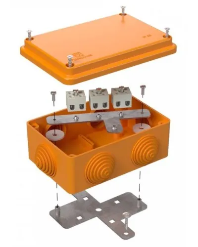Коробка огнестойкая 120х80х50 (40-0340-FR2.5-6). Коробка огнестойкая для открытой установки. Промрукав в Петрозаводске