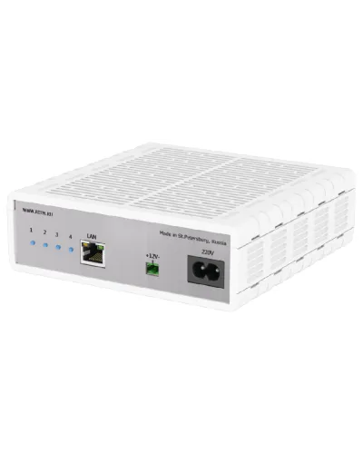 Преобразователь 4 RS-232 - Ethernet. Преобразователь интерфейсов. Ритм в Петрозаводске