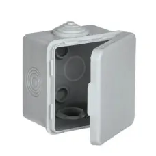 Коробка КМ 65х65х50 GENERICA (UKO31-065-065-050-K03-54). Коробка распаячная для открытой проводки. GENERICA