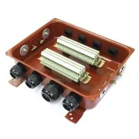 КС-40 У2 IP54 пластиковый ввод (zeta30348). Коробка соединительная. ЗЭТА